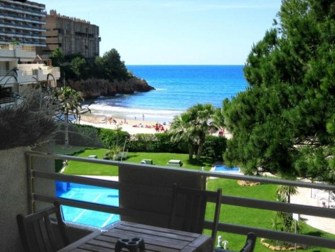 Apartamento Playamero Deluxe Playa Capellans Frente Al Mar Salou Luaran gambar